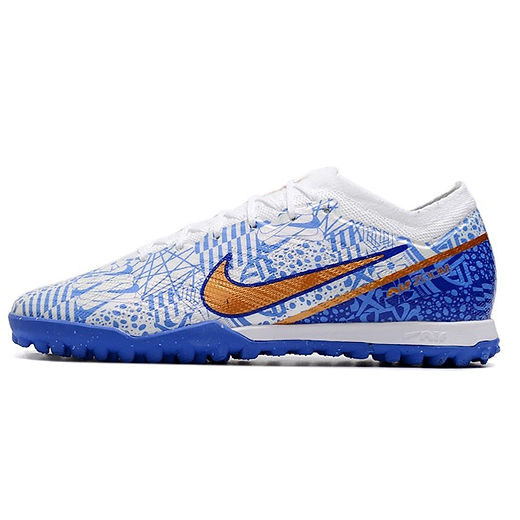 Chuteira Nike Air Zoom Mercurial Vapor 15 Elite Society CR7 Azul