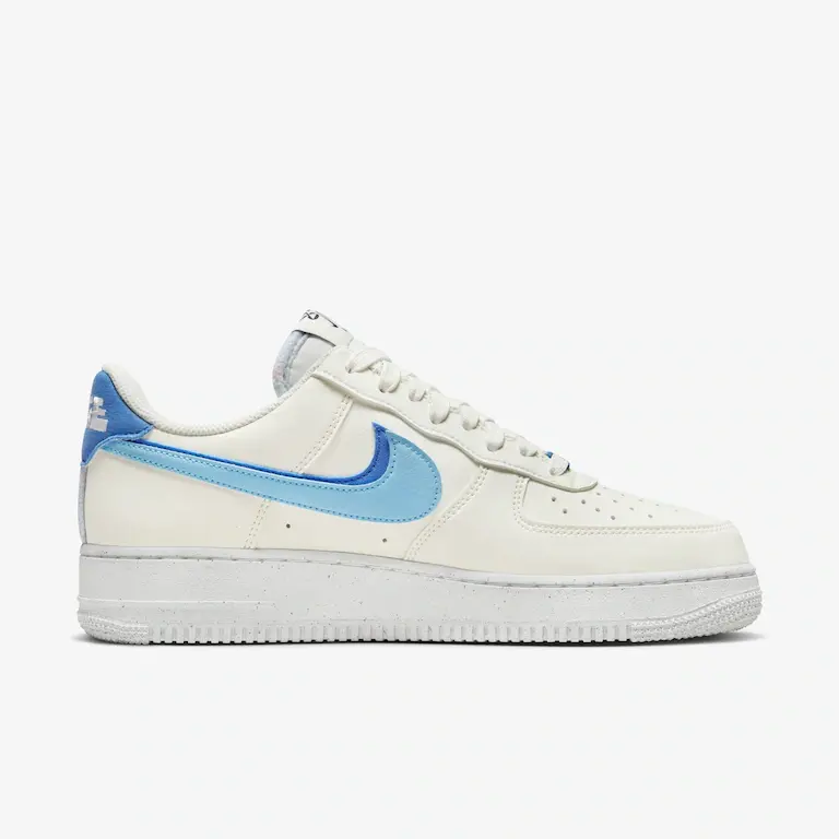 Miniatura: Tênis Nike Air Force 1"07 LV8Double Swoosh Medium Blue