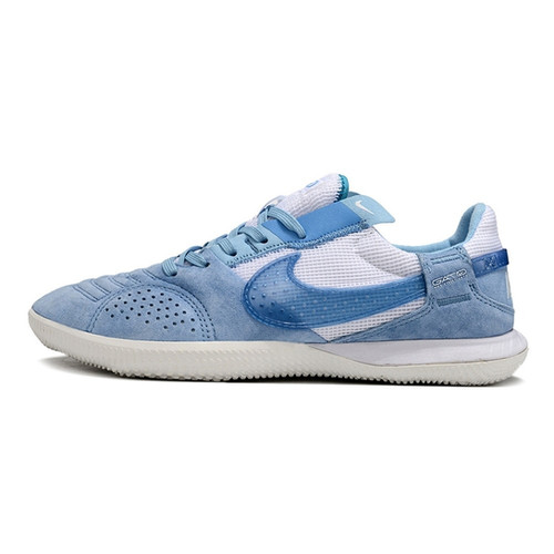 Chuteira NIKE Street Gato Futsal Azul/Branco | Biondo Esportes