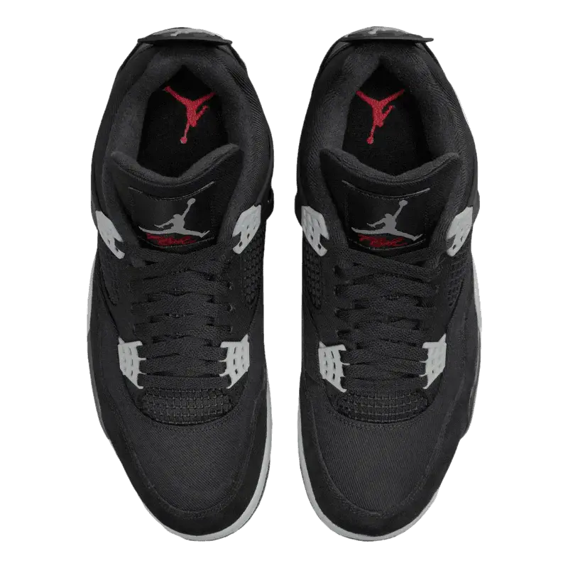Miniatura: AIR JORDAN 4 BLACK CANVAS