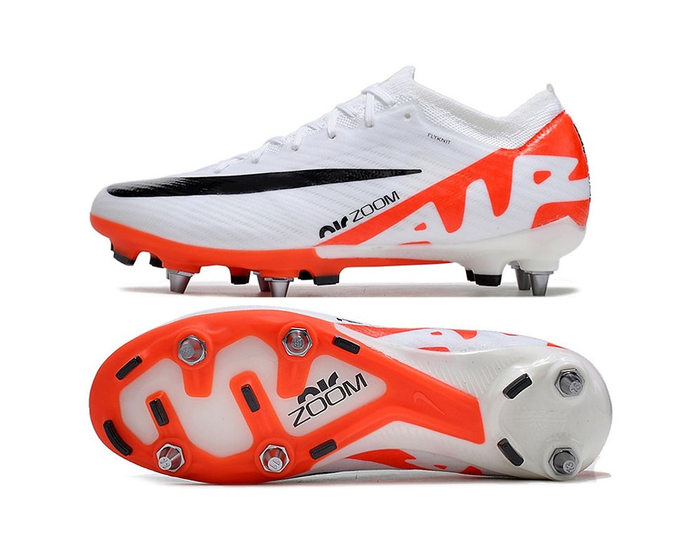 Miniatura: Chuteira de Campo NIKE Air Zoom Mercurial Vapor 15 Elite SG-PRO XXV Prata/Dourad