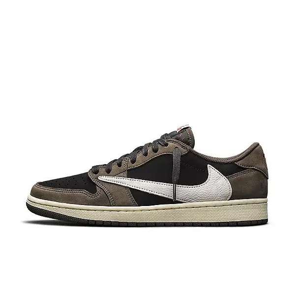 Tênis Air Jordan 1 Retrô Low OG SP Travis Scott Mocha
