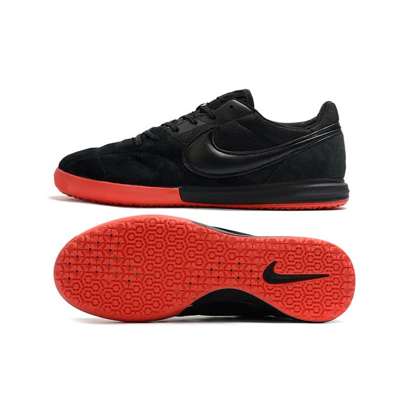Miniatura: Chuteira NIKE Premier II Futsal Preto Vermelho  