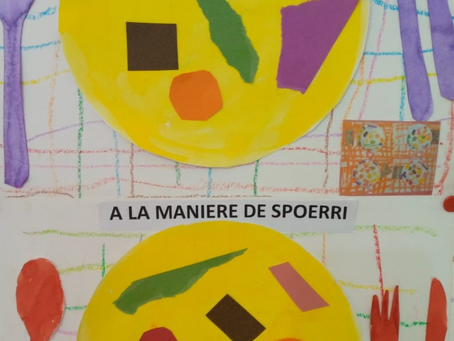 Les petites et moyennes sections découvrent le schéma corporel avec les artistes contemporains