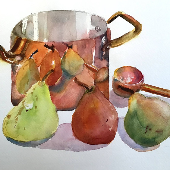Beginner/Intermediate Watercolor with Jackie Haugen