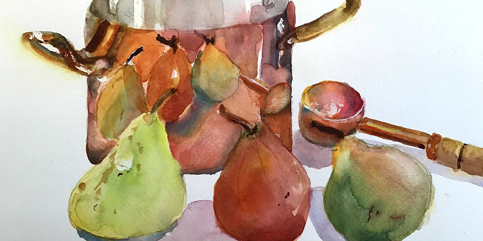 Beginner/Intermediate Watercolor with Jackie Haugen