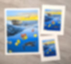 crab boil ingredients in the Chesapeake Bay with sunset view and crab boat