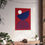 Thumbnail: Modern Geometric 26 Matte Poster - New York Giants - Alt