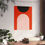 Thumbnail: Modern Geometric 09 Matte Poster - Baltimore Orioles - Alt