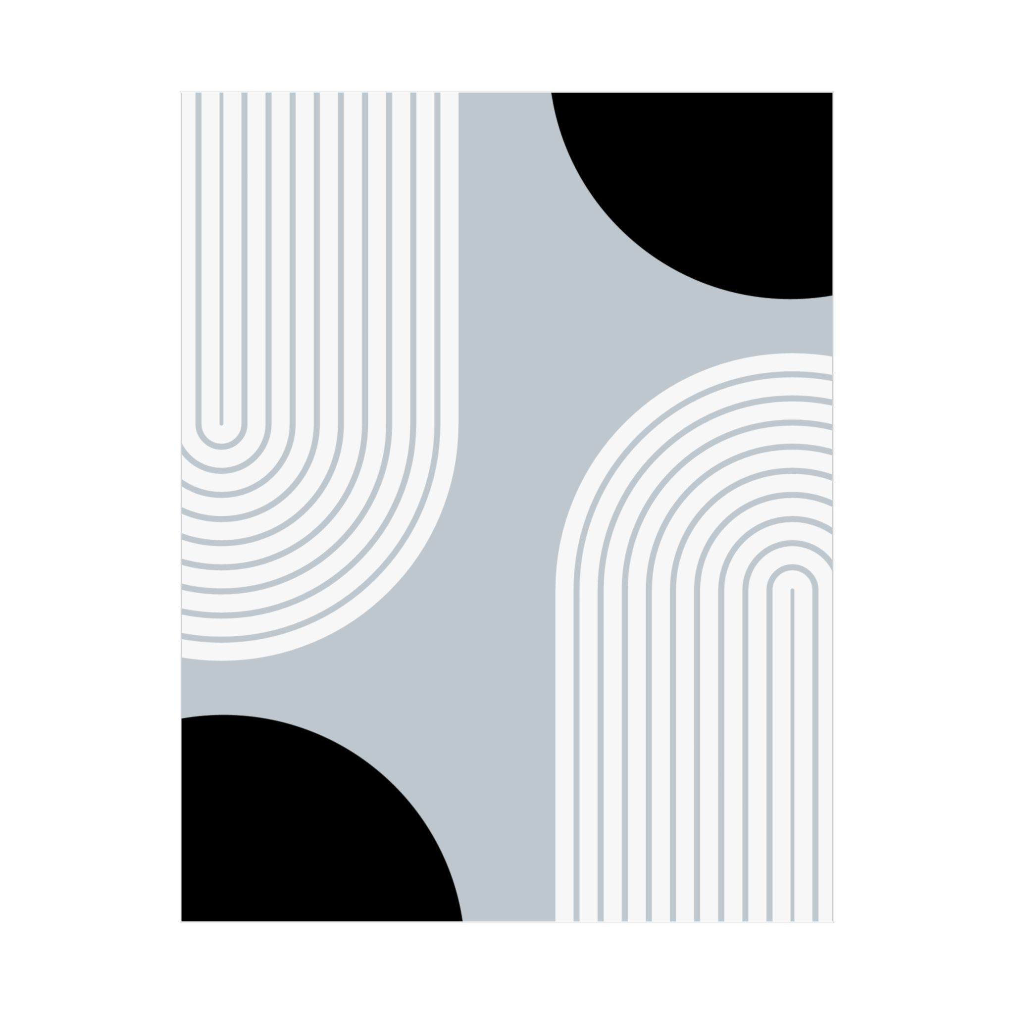 Geometric 10 Matte Poster - San Antonio Spurs - Alt