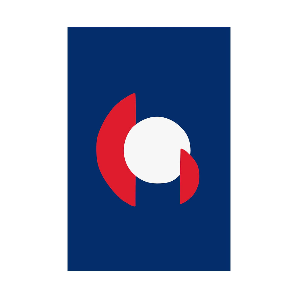 Thumbnail: Modern Geometric 30 Matte Poster - Philadelphia Phillies - Alt