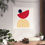 Thumbnail: Modern Geometric 26 Matte Poster - Atlanta Braves - Home
