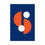 Thumbnail: Modern Geometric 29 Matte Poster - New York Mets - Away