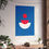 Thumbnail: Geometric 28 Matte Poster - Philadelphia 76ers - Away