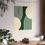 Thumbnail: Modern Geometric 25 Matte Poster - Milwaukee Bucks - Away