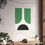 Thumbnail: Modern Geometric 11 Matte Poster - Boston Celtics - Home