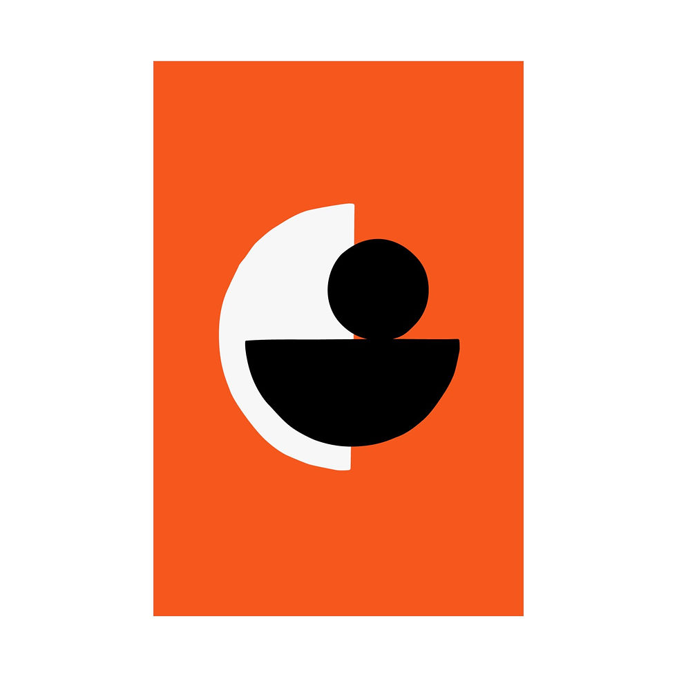 Thumbnail: Modern Geometric 31 Matte Poster - San Francisco Giants - Alt
