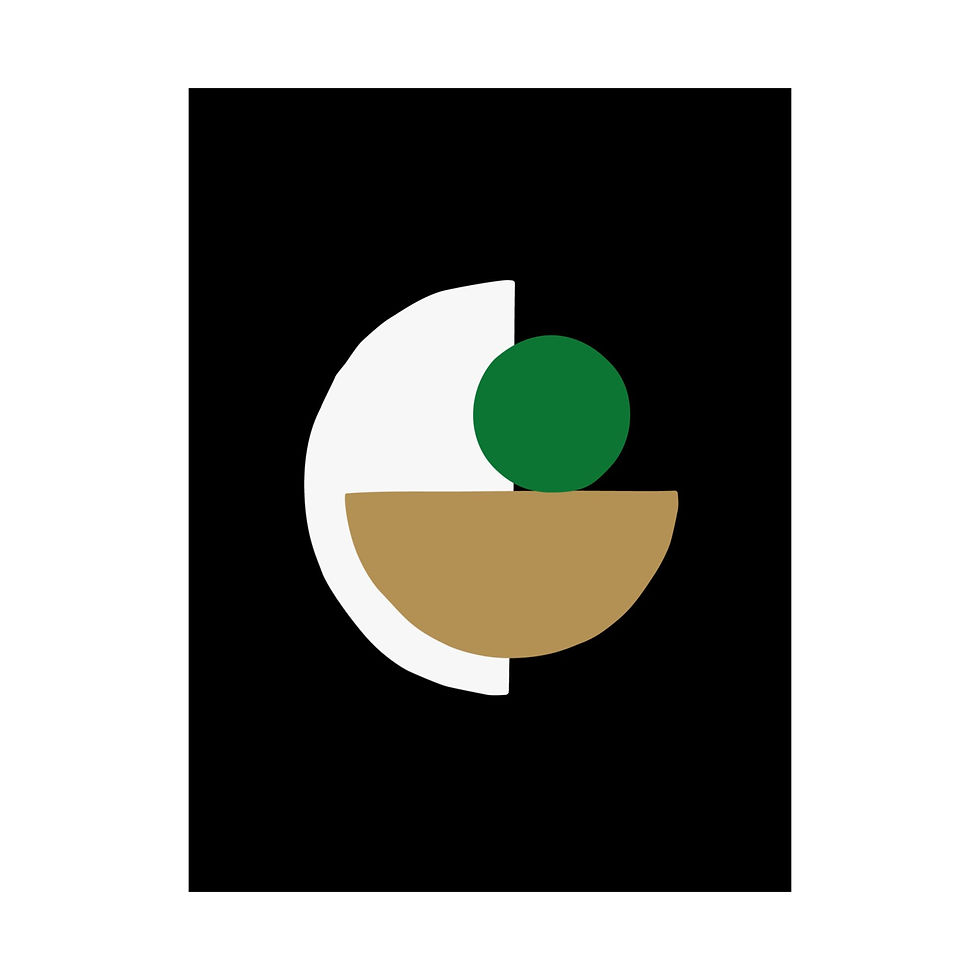 Thumbnail: Geometric 31 Matte Poster - Boston Celtics - Alt