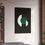 Thumbnail: Modern Geometric 30 Matte Poster - New York Jets - Alt