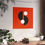 Thumbnail: Modern Geometric 29 Matte Poster - Baltimore Orioles - Away