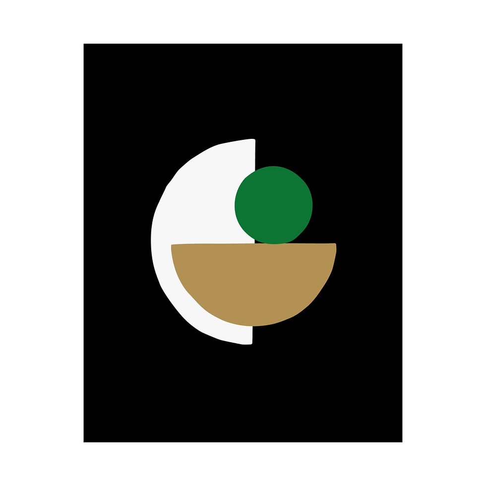 Thumbnail: Geometric 31 Matte Poster - Boston Celtics - Alt