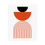 Thumbnail: Modern Geometric 24 Matte Poster - Baltimore Orioles - Home