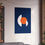 Thumbnail: Modern Geometric 30 Matte Poster - Houston Astros - Alt