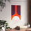 Thumbnail: Modern Geometric 11 Matte Poster - New York Mets - Alt