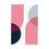Thumbnail: Modern Geometric 25 Matte Poster - New York Yankees - Home