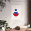 Thumbnail: Geometric 28 Matte Poster - Detroit Pistons - Home