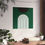 Thumbnail: Modern Geometric 09 Matte Poster - New York Jets - Away