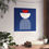 Thumbnail: Geometric 24 Matte Poster - Los Angeles Clippers - Away