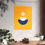 Thumbnail: Modern Geometric 28 Matte Poster - Golden State Warriors - Alt