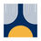 Thumbnail: Modern Geometric 11 Matte Poster - Indiana Pacers - Away
