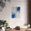Thumbnail: Modern Geometric 25 Matte Poster - Los Angeles Dodgers - Alt