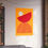 Thumbnail: Modern Geometric 26 Matte Poster - Kansas City Chiefs - Alt
