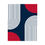 Thumbnail: Modern Geometric 10 Matte Poster - New England Patriots - Away