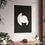 Thumbnail: Modern Geometric 30 Matte Poster - Brooklyn Nets - Alt