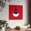 Thumbnail: Modern Geometric 28 Matte Poster - New England Patriots - Alt
