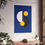 Thumbnail: Modern Geometric 29 Matte Poster - Golden State Warriors - Away