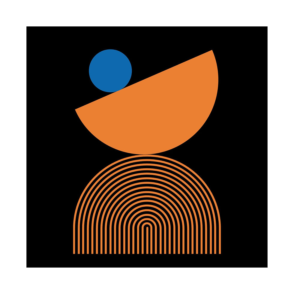 Thumbnail: Modern Geometric 26 Matte Poster - New York Knicks - Alt