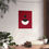 Thumbnail: Geometric 28 Matte Poster - Miami Heat - Alt