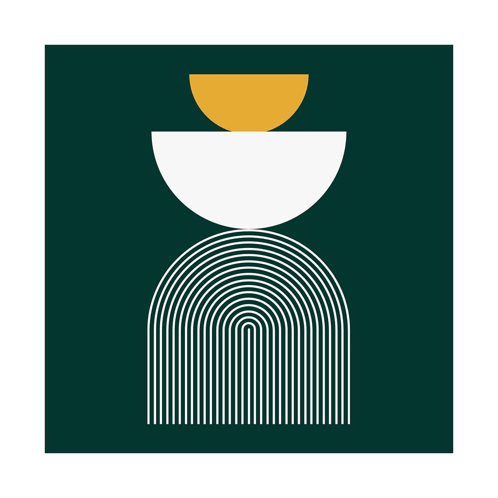 Thumbnail: Modern Geometric 24 Matte Poster - Oakland A's - Away