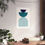 Thumbnail: Geometric 24 Matte Poster - Charlotte Hornets - Home