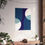 Thumbnail: Geometric 25 Matte Poster - Charlotte Hornets - Alt