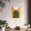 Thumbnail: Modern Geometric 09 Matte Poster - Oakland A's - Alt