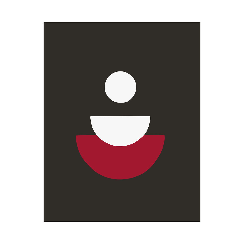 Geometric 28 Matte Poster - Tampa Bay Buccaneers - Alt