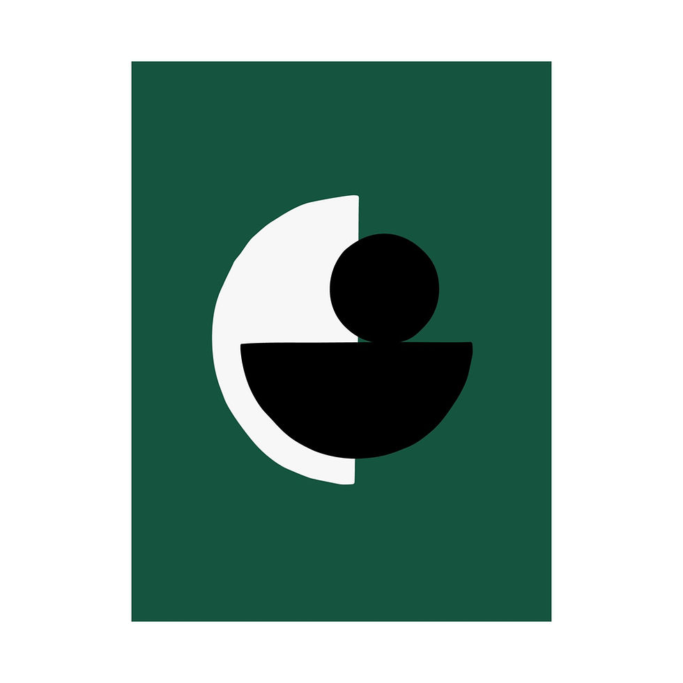 Thumbnail: Modern Geometric 31 Matte Poster - New York Jets - Away