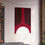 Thumbnail: Geometric 11 Matte Poster - Miami Heat - Alt