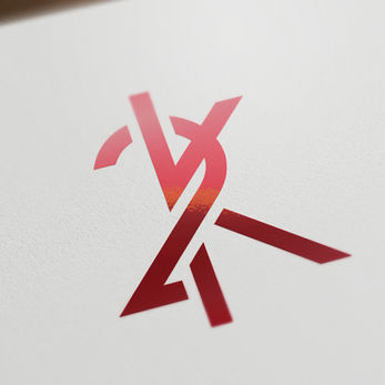 Monogram "K2" logo for Kevin Tu